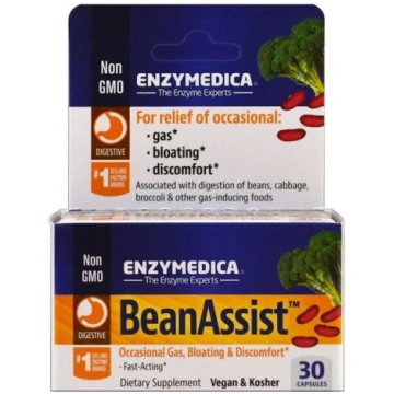Enzymedica BeanAssist - 30 kapsulas