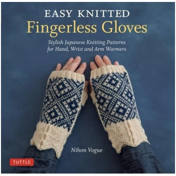 Easy Knitted Fingerless Gloves: Stylish Japanese K