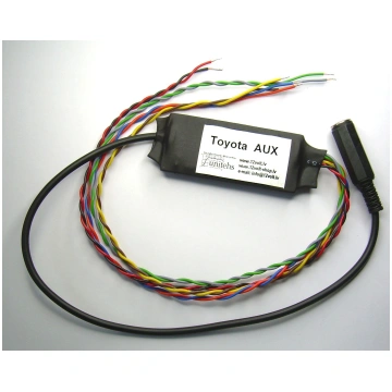 Toyota, Lexus (replaces CD changer) adapter AUX. U