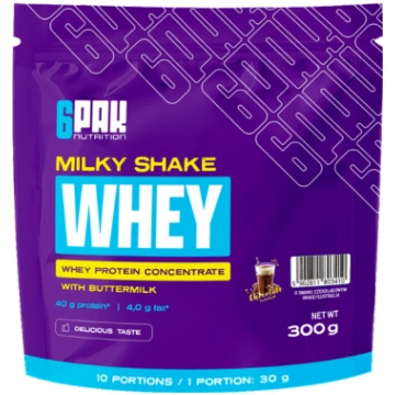 Milky Shake Whey 300 g 6PAK Nutrition Chocolate