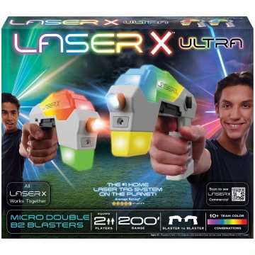 Laser X Ultra Micro Double Blaster to Blaster -las