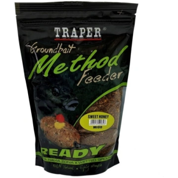 Ēsma zivīm Ready Method Feeder Traper, medus, 750 