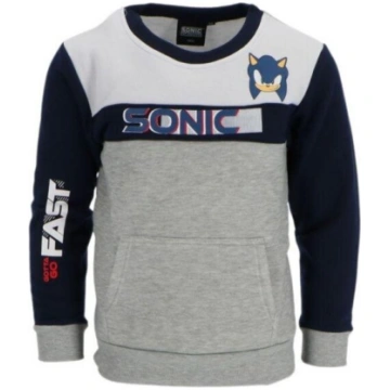 Sonic kapuce zēniem, pelēks