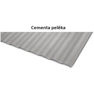 Swisspearl W130-9 viļņotās cementa loksnes (1875 x