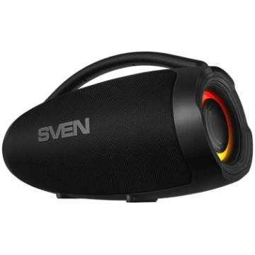 Portable speaker SVEN PS-375, black, power output 
