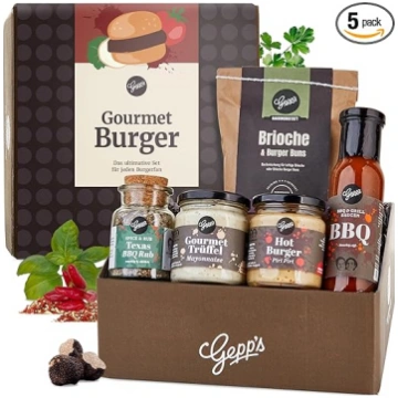 Gepp"s Delicatessen burgeru kastes dāvanu komplekt