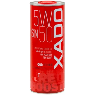 Motoreļļa Xado SN Red Boost 5W - 50, sintētiskais,