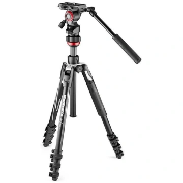 Manfrotto komplekts BEFREE Live svira melns MVKBFR