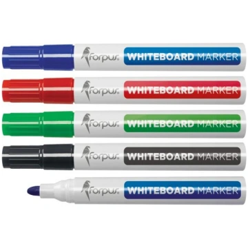 Whiteboard Marker Forpus 1-3 mm, round head, red 1