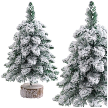Decorative Artificial Christmas Tree on a Trunk Co