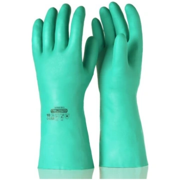 Nitrila cimdi AllProtec Nitrix, XL izmērs, zaļi, 1