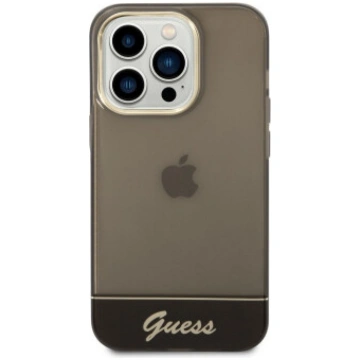Guess PC/TPU Camera Outline Translucent Case for i