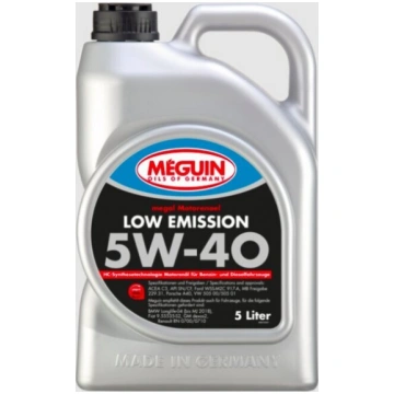 Meguin Low Emission 5W-40, 5L