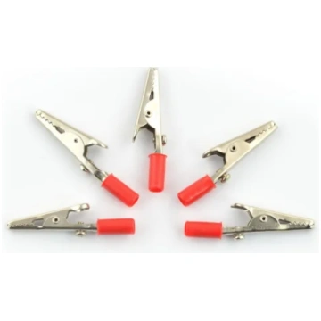 Alligator clip without insulation 51mm 5pcs OEM AN