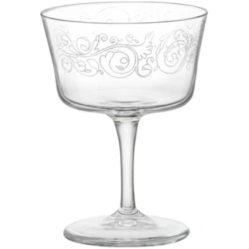 BORMIOLI ROCCO Set 6 Calici Decoro Liberty Fizz Cl