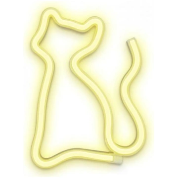 Neon LED Light CAT warm white Bat + USB FLNEO3 For