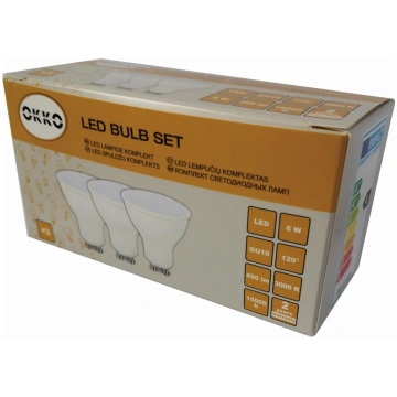 Spuldze Okko Maināma LED spuldze, MR16, 3000 °K, G