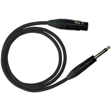 Cavi microfonici presa xlr - jack 6,35mm sbilancia