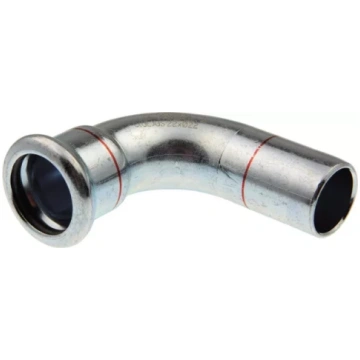 Karbona līkums 90° 28x28 i-ā (Steel) KAN-therm