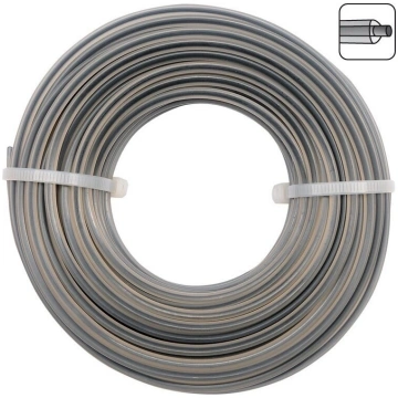 Grass trimmer line TRYGON (triangular) 2.4mm x 15m