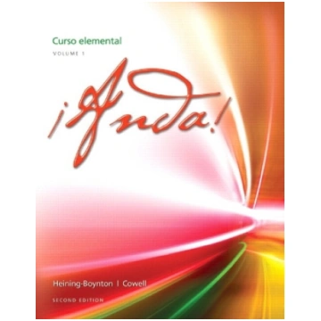 Anda! Curso elemental, Volume 1 Plus MySpanishLab