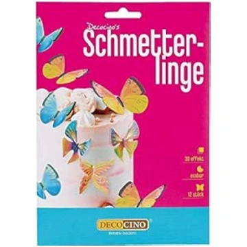 Decocino Edible Butterflies (12 Different Designs)