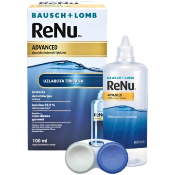 RENU Advanced šķīdums kontaktlēcām, 100 ml