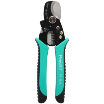 2 in 1 Round Cable Cutter &Stripper, ST-363A Pro"s