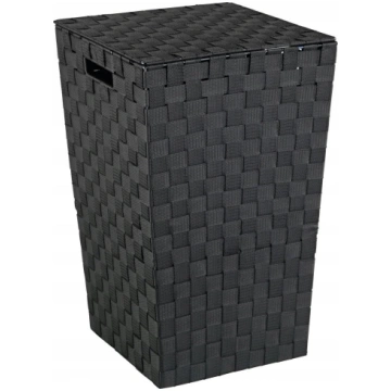 Veļas kaste Wenko Adria, 48 l, melna krās., 33 cm 