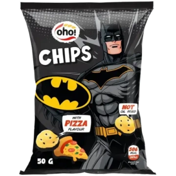 Oho Čipsi ar picas garšu BATMAN 50g