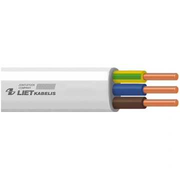 Kabelis Lietkabelis YDYPL, Eca, 3 x 2.5 mm², 100 m