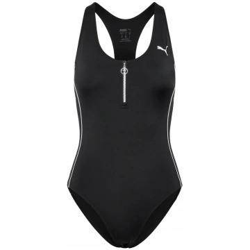 PUMA SWIM WOMEN T7 SWIMSUIT 1P - BLACK