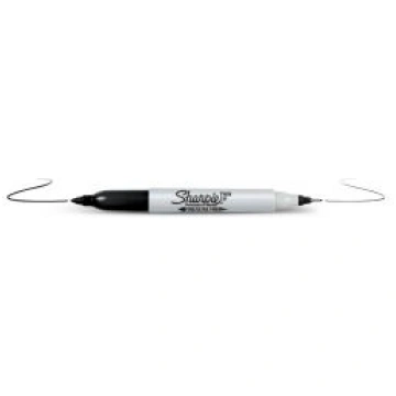 MARĶIERIS SHARPIE TWIN TIP MELNS(818374) RMT