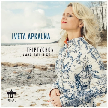 CD "Apkalna Iveta "Triptychon. Vasks / Bach / Lisz