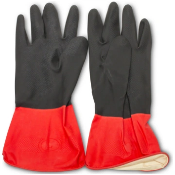 Lateksa cimdi CONSTRUCTION GLOVES; 20907 RUBI