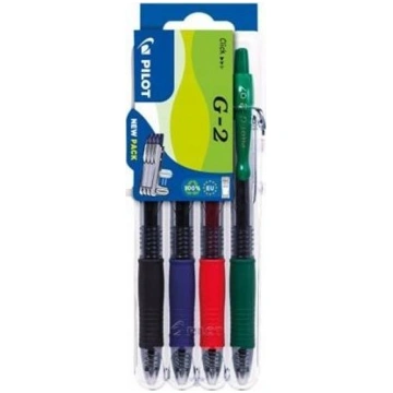 Pilot Dlugopis zelowy G-2 4szt PILOT 611480 (31319