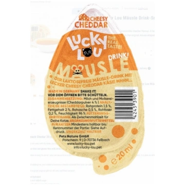 Lucky Lou Mousle Drink! Cheddar, 20ml - dzēriens a