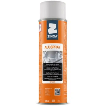 ZINGA ALUSPRAY Alumīnija pārklājums aerosolā 500ml