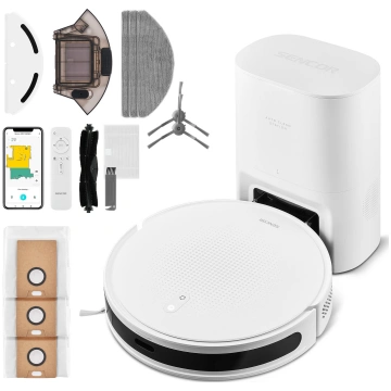Putekļsūcējs - robots Sencor SRV 7485WH, balta krā