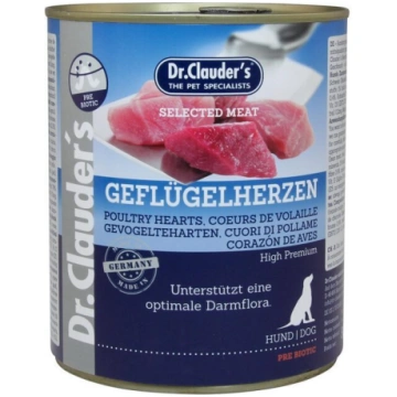 Dr.Clauder"s PreBiotic Selected Meat POULTRY HEART