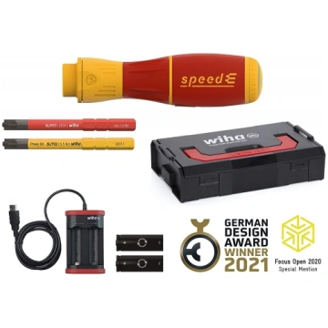 Wiha 591 E-Screwdriver Set speedE II - 44318 44318
