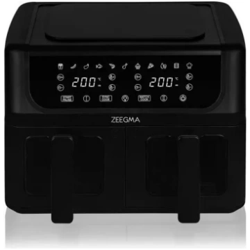 Gaisa cepeškrāsns OverMax ZE-KNAPPER DUAL BLACK — 