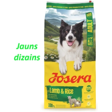 Josera Lamb & Rice 12.5kg, Sausā Barība Suņiem, sv