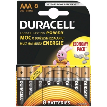 Duracell Bateria Basic AAA / R03 8pc ( 50003942033