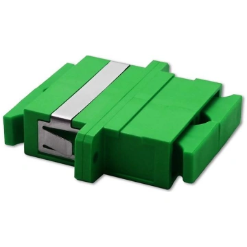 Qoltec Adapter fiber optic SC/APC | Duplex | Singl