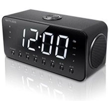Muse | Clock radio | M-192CR | Black M-192CR