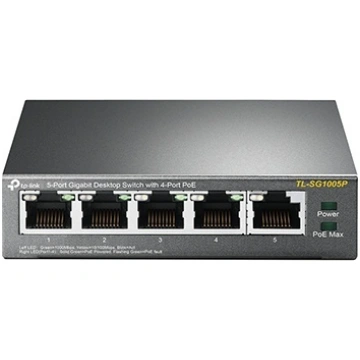 TP-LINK | Switch | TL-SG1005P | Unmanaged | Deskto