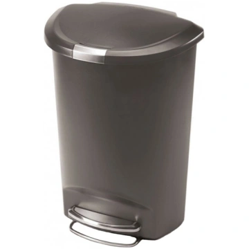 Pedāļa miskaste, 50 L, plastmasa - simplehuman