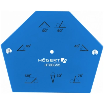 Magnētiskais metināšanas leņķis 34kg, Hogert (HT3B