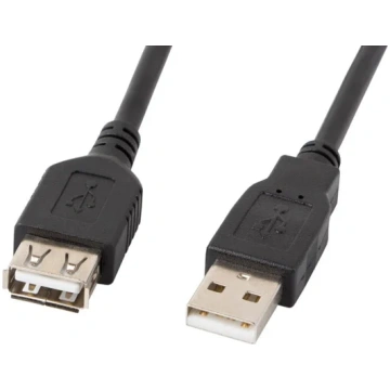 Lanberg USB-A 2.0 Cable, 3 m CA-USBE-10CC-0030-BK 